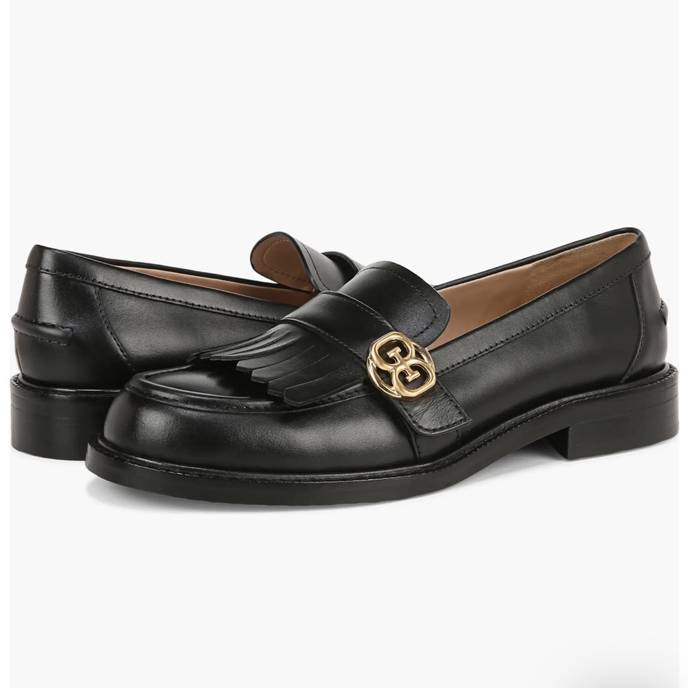 Sam Edelman Charlie Colorblock Kiltie Loafer
Black 
Size 8.5 gently used